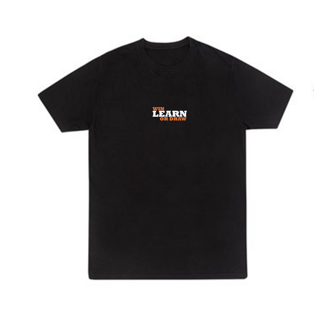 Win Learn or Draw Embroidered Shirt
